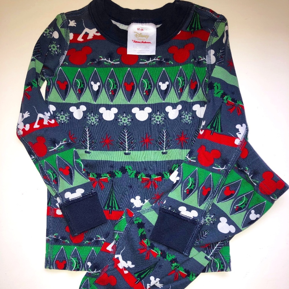 Hanna Andersson Disney long john PJ's